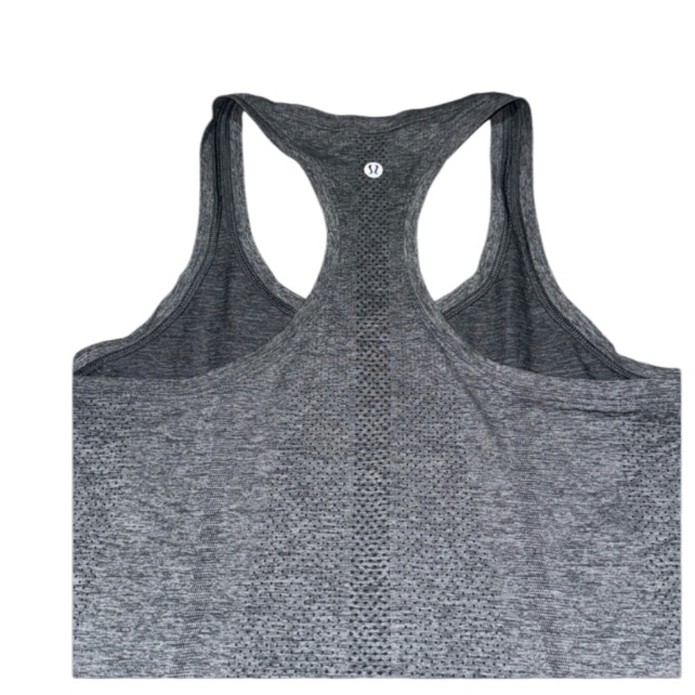 Lululemon Swiftly Tech Racerback Slate/White Like… - image 7